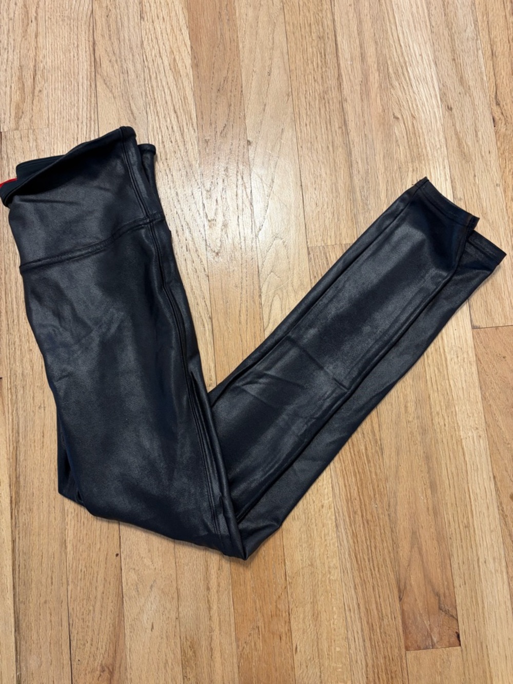 SPANX Black High-Waist Shaping Leggings